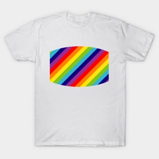 Rainbow Stripe Love T-Shirt